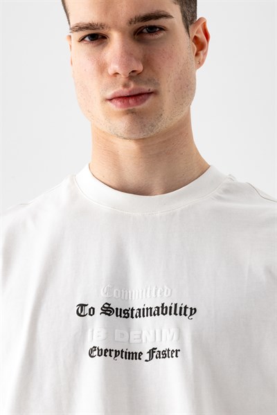 Kuş Baskılı T-Shirt
