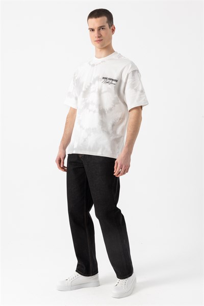 Batik Desen Baskılı T-Shirt