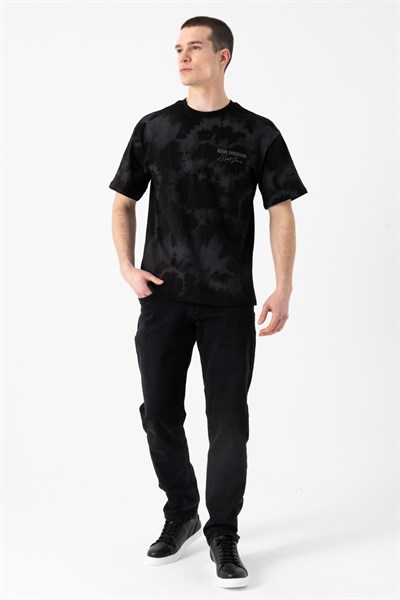 Batik Desen Baskılı T-Shirt