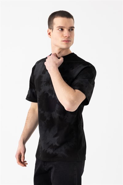Batik Desen Baskılı T-Shirt
