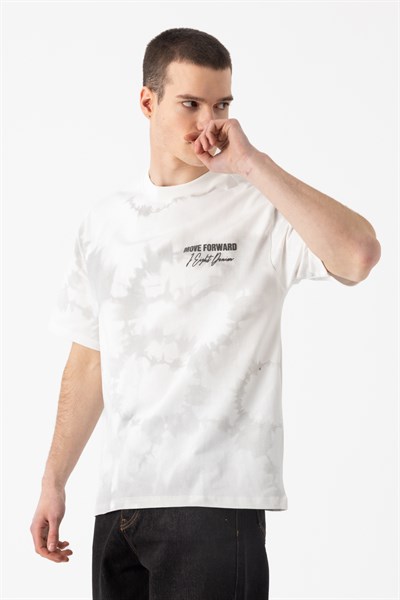Batik Desen Baskılı T-Shirt