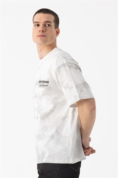 Batik Desen Baskılı T-Shirt