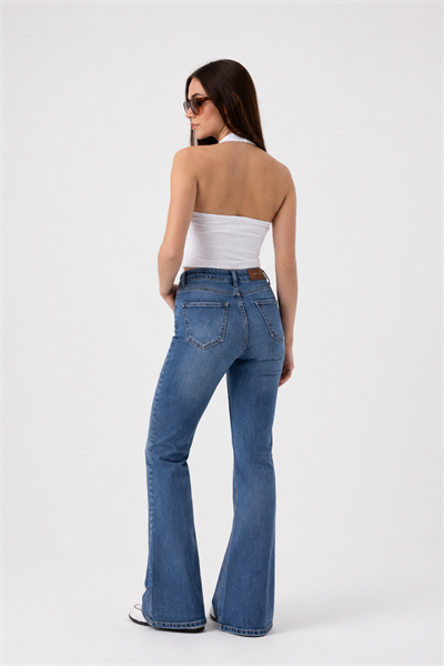 Halter Yaka Fitilli Body
