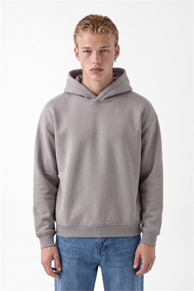 Oversize Kapüşonlu Sweatshirt
