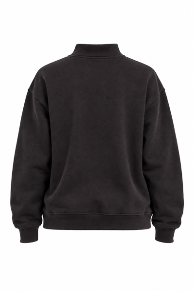 Palm Springs Baskılı Yarım Fermuarlı Sweatshirt