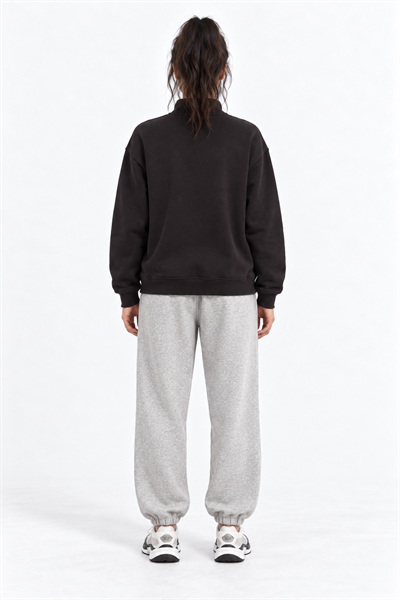 Palm Springs Baskılı Yarım Fermuarlı Sweatshirt