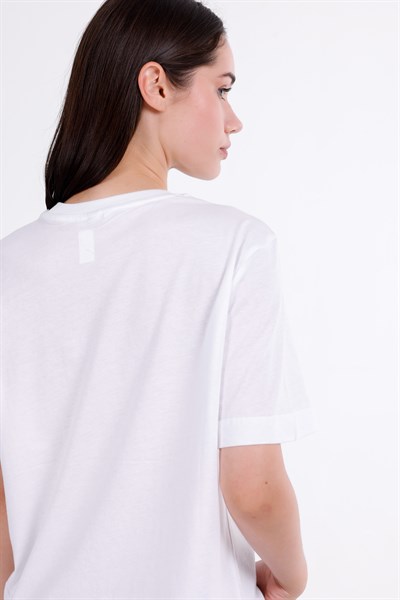 Sicilia Baskılı Nakışlı T-Shirt