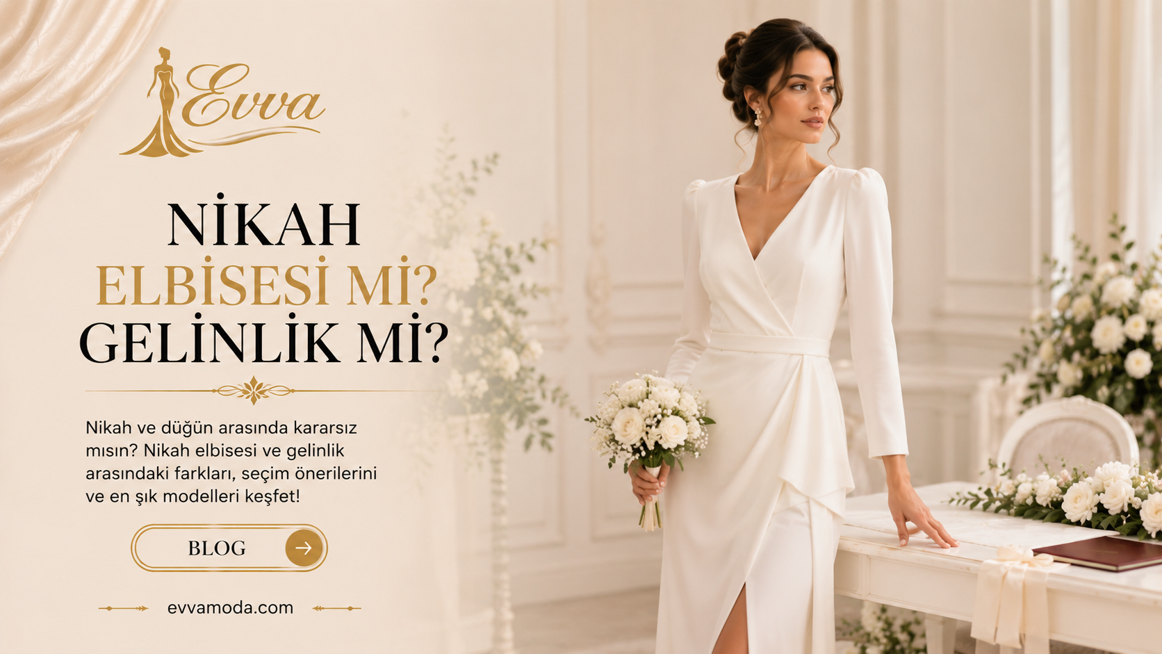 Nikah Elbisesi mi? Gelinlik mi?