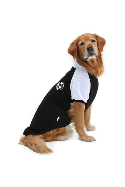 Büyük Irk Ball Black Taraftar Köpek Sweati-köpek Kiyafeti