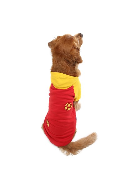 Büyük Irk Ball Red Taraftar Köpek Sweati-köpek Kiyafeti