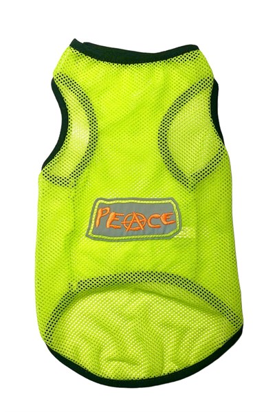 Dogi&Dog Küçük Irk Neon Green Peace File Atlet (1-10Kg)