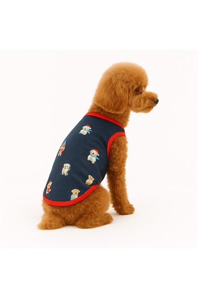 Küçük Irk Lacivert Mix Dogs Kedi Atleti Köpek Atleti (0,5-10KG)
