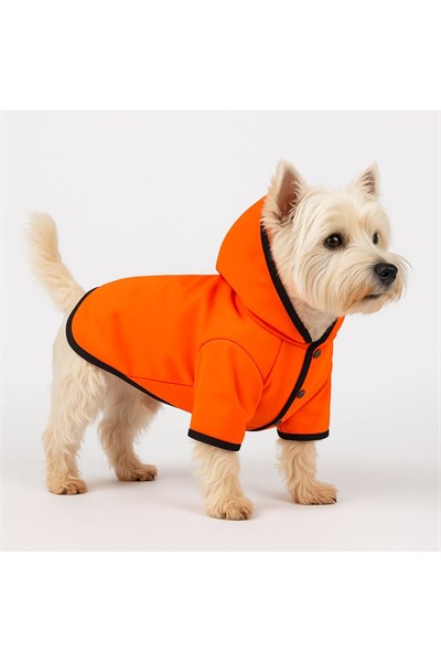 Küçük Irk Neon Turun İnce Köpek Yağmurluğu Rüzgarlık (1-11KG)