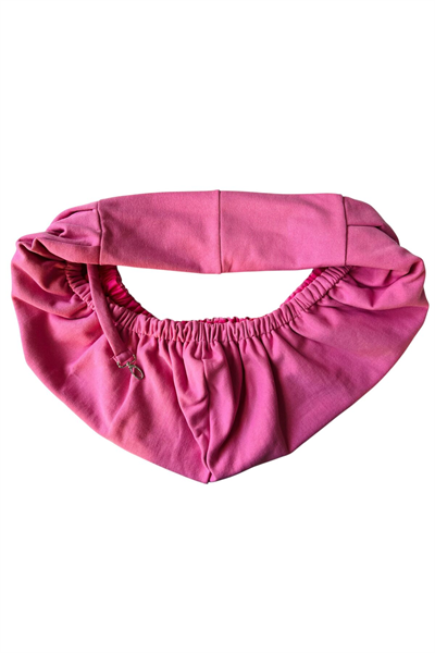Küçük Irk Pembe Kedi -köpek Taşıma Çantası (1 KG-5 KG ARASI)