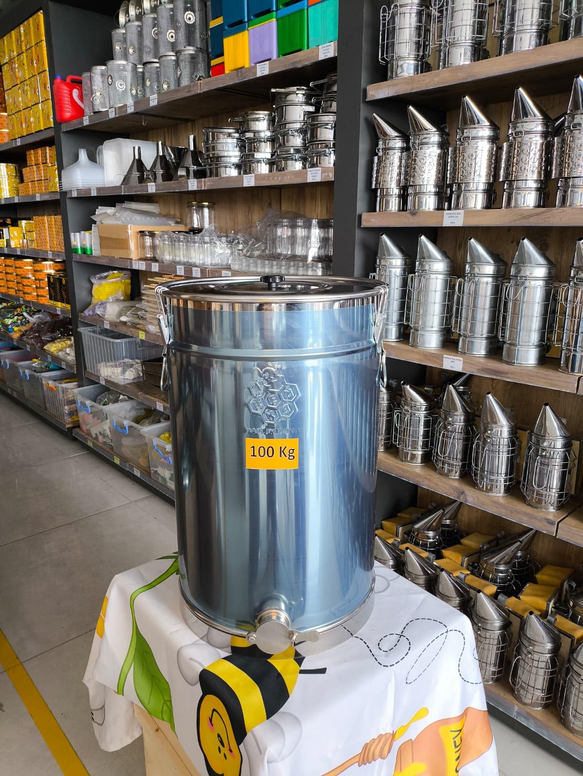 Benka 100 Kg Krom 304 Kalite Bal Isıtma - Dinlendirme Tankı