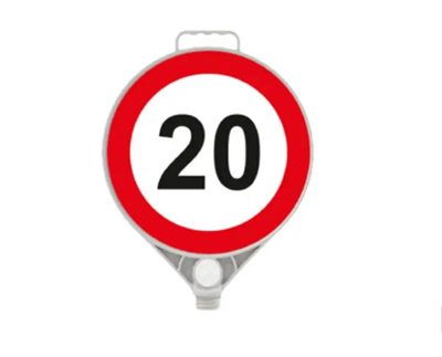 AZAMİ HIZ 20KM / YUVARLAK LEVHA Ø280mm