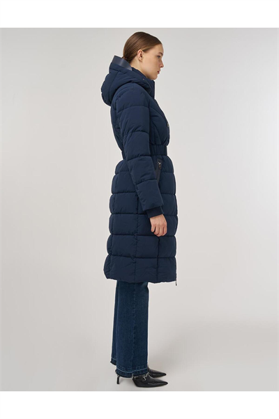 Kayra Kapüşon Detaylı Anorak Mont Lacivert