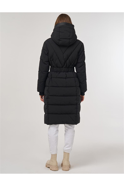 Kayra Kapüşon Detaylı Anorak Mont Siyah
