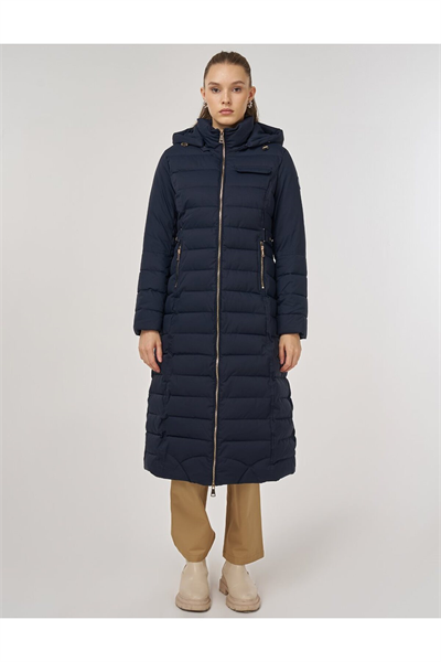 Kayra Kapüşonlu Anorak Mont Lacivert