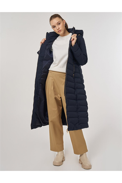 Kayra Kapüşonlu Anorak Mont Lacivert