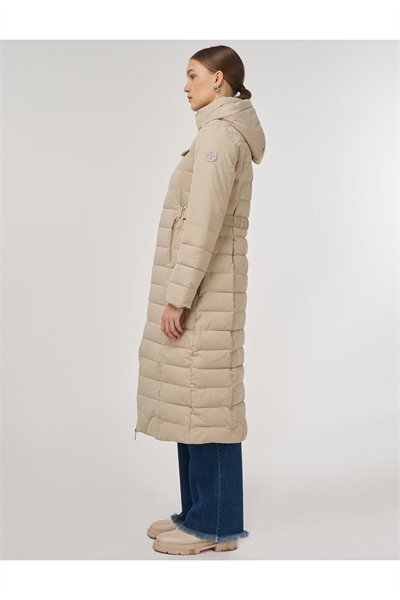 Kayra Kapüşonlu Anorak Mont Taş