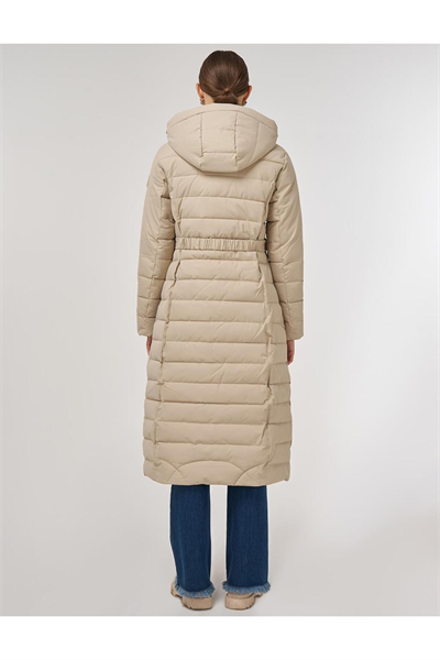 Kayra Kapüşonlu Anorak Mont Taş