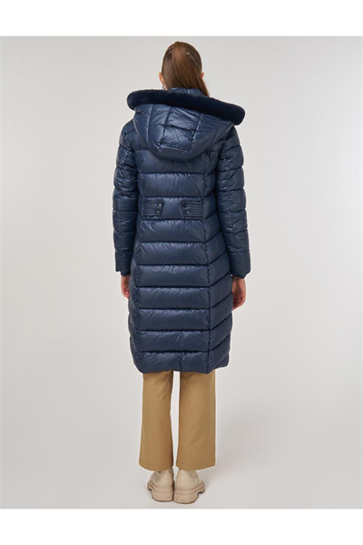 Kayra Logo Detaylı Anorak Mont Lacivert
