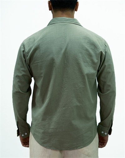 Yeşil Modal Oversize Gömlek