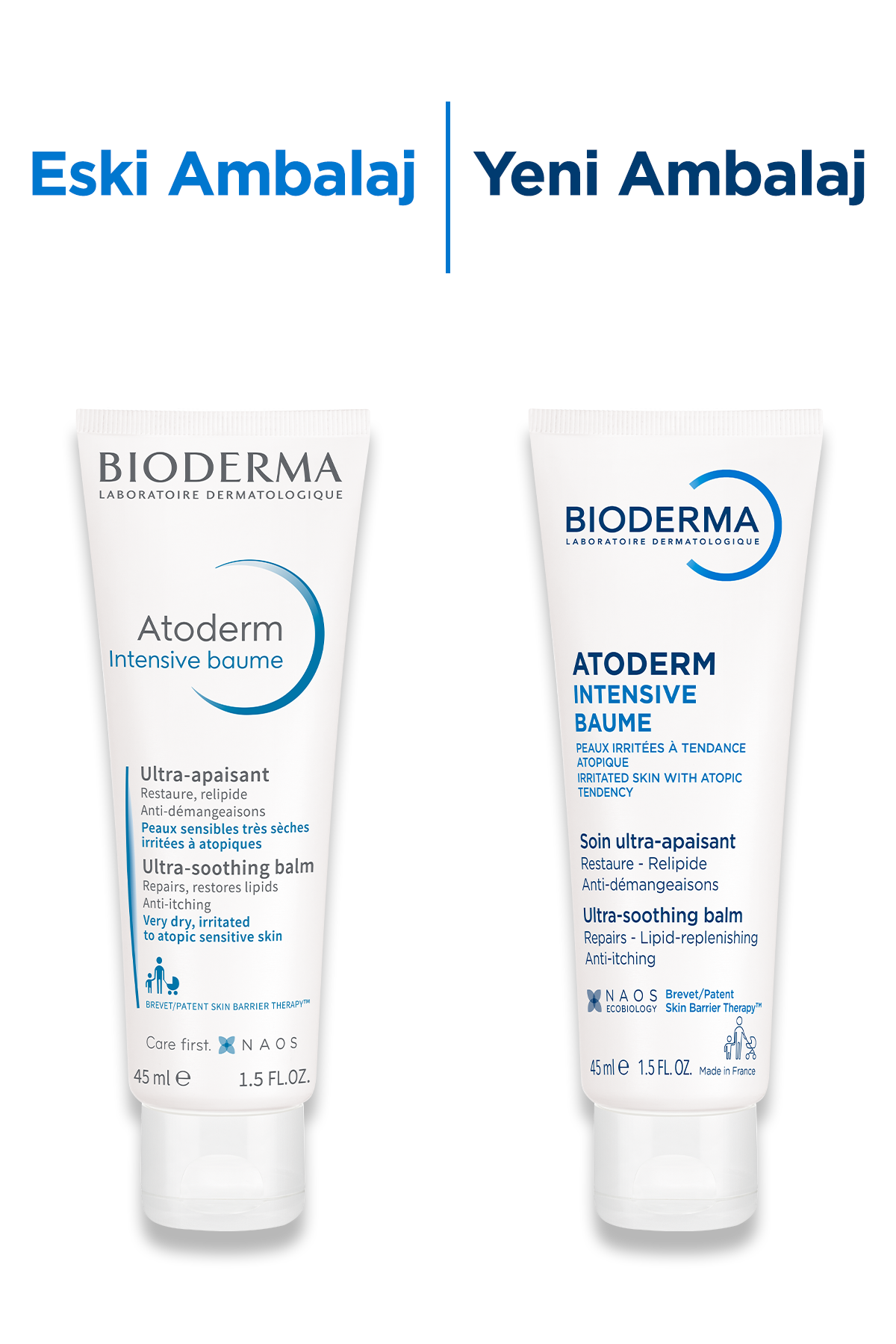 Bioderma Atoderm Intensive Balm Çok Kuru, Atopi Eğilimli Cilt Yoğun Nemlendirici Krem 45 ml