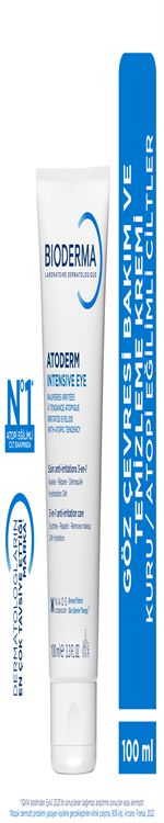 Bioderma Atoderm Intensive Eye Kuru Ciltler Yatıştırıcı, Onarıcı Göz Çevresi Kremi 100 ml