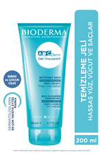 Bioderma ABCDerm Foaming Cleanser Bebek ve Çocuk Yüz Vücut Temizleme Jeli 200 ml