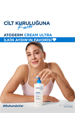 Bioderma Atoderm Cream Ultra Normal, Kuru Cilt Yüz ve Vücut Nemlendirici Krem 500 ml