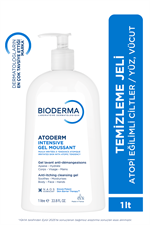 Bioderma Atoderm Intensive Foaming Gel Atopi Eğilimli Ciltler Onarıcı Temizleme Jeli 1 Lt
