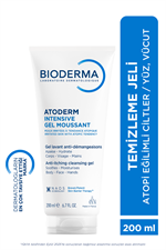 Bioderma Atoderm Intensive Foaming Gel Atopi Eğilimli Ciltler Onarıcı Temizleme Jeli 200 ml
