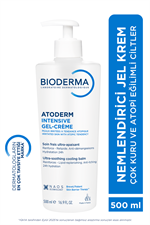Bioderma Atoderm Intensive Gel-Cream Çok Kuru Atopi Eğilimli Cilt Nemlendirici Jel Krem 500 ml