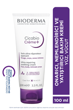 Bioderma Cicabio Cream+ Bebek, Çocuk, Yetişkin için Onarıcı Bakım Kremi, Yüz ve Vücut 100 ml