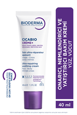 Bioderma Cicabio Cream+ Bebek, Çocuk, Yetişkin için Yüz & Vücut Onarıcı Bakım Kremi 40 ml