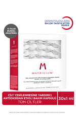 Bioderma MATRICIUM™ Tüm Ciltler için Cilt Yenileyici ve Antioksidan Etkili Bakım Kürü 30x1ml