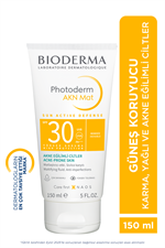 Bioderma Photoderm AKN Mat Yağlı Akne Eğilimli Sivilce Karşıtı Güneş Kremi 150 ml