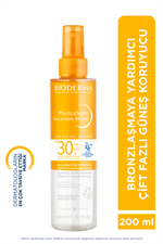 Bioderma Photoderm Bronz Çift Fazlı Su Formda Bronzlaştırıcı Güneş Kremi SPF30 200 ml