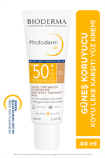 Bioderma Photoderm Cream SPF50+ Kuru Ciltler için Renkli Güneş Kremi 40 ml