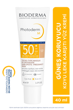 Bioderma Photoderm M SPF50+ Light Leke ve Mavi Işığa Karşı Yüksek Koruma Güneş Kremi 40 ml