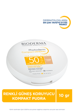 Bioderma Photoderm Mineral Compact Light SPF50+ Kapatıcı Güneş Koruyucu Kompakt Pudra 10 gr