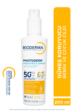 Bioderma Photoderm Pediatrics Lait SPF50+ Bebek & Çocuk Sprey Formda Güneş Kremi 200 ml