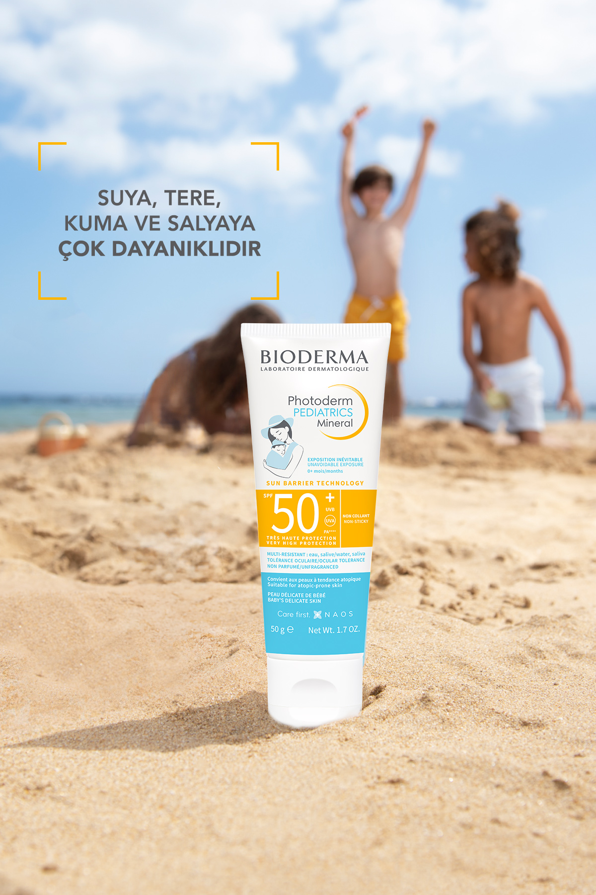 Bioderma Photoderm Pediatrics Mineral SPF50+ Bebek Güneş Kremi 50 gr