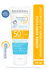 Bioderma Photoderm Pediatrics Mineral SPF50+ Bebek Güneş Kremi 50 gr