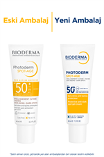 Bioderma Photoderm Spot Age SPF50+ Leke, Yaşlanma Karşıtı Yüksek Korumalı Güneş Kremi 40 ml
