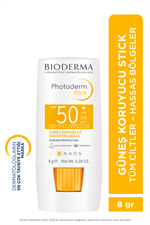 Bioderma Photoderm Stick SPF50+ Hassas Bölgeler Yüksek Korumalı Stick Güneş Kremi 8 gr