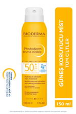 Bioderma Photoderm Sun Mist SPF50+ Yüksek Korumalı Vücut Güneş Kremi 150 ml