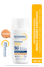 Bioderma Photoderm XDefense SPF50+ Golden Antioksidan Etkili Akışkan Güneş Kremi 40ml